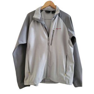 Marmot Mens Gray Windbreaker full zip Jacket Size XL Gorpcore outdoor